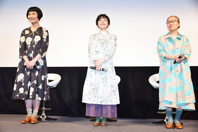 小林聡美＆片桐はいり＆もたいまさこ／「コートダジュール No.10」完成披露舞台挨拶