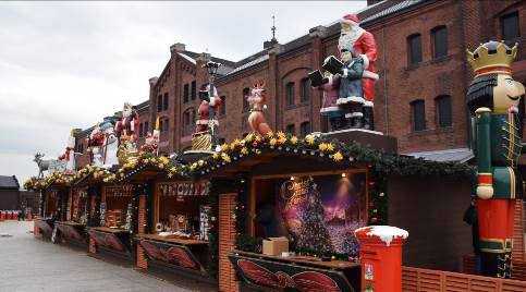 「Christmas Market（クリスマスマーケット）in横浜赤レンガ倉庫」マーケット