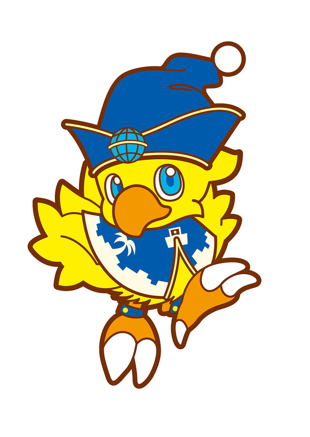 ＜チョコボ＞パークのオリジナル衣装のキャラクター