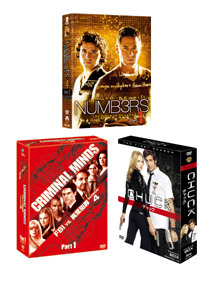「CHUCK／チャック」 -(C) 2011 Warner Bros. Entertainment Inc. All rights reserved.／「クリミナル・マインド」 -(C) ABC Studios and CBS Studios, Inc.／「NUMBERS　〜天才数学者の事件ファイル」 -(C) TM & (C) 2011 CBS Studios Inc. CBS and related marks are trademarks of CBS Broadcasting, Inc. All 