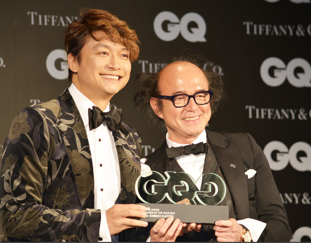 香取慎吾／「GQ MEN OF THE YEAR 2017」
