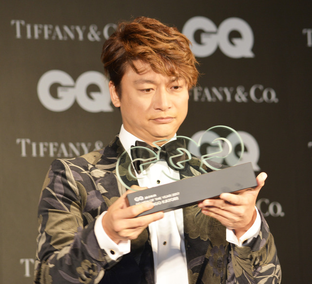 香取慎吾／「GQ MEN OF THE YEAR 2017」