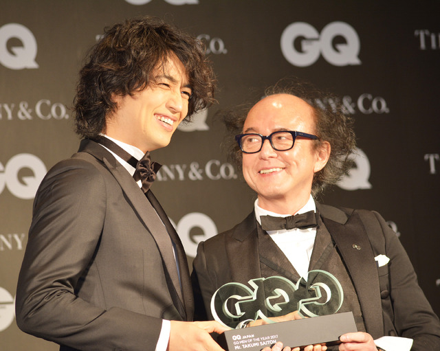 斎藤工／「GQ MEN OF THE YEAR 2017」