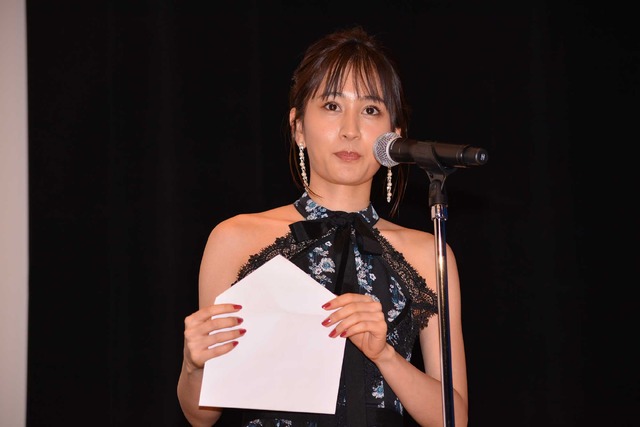 前田敦子／「大泉洋映画祭」初日舞台挨拶