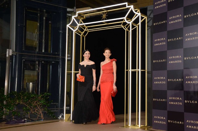 アンミカ＆SHIHO／「BVLGARIAVRORA AWARDS 2017」ゴールデンカーペットセレモニー