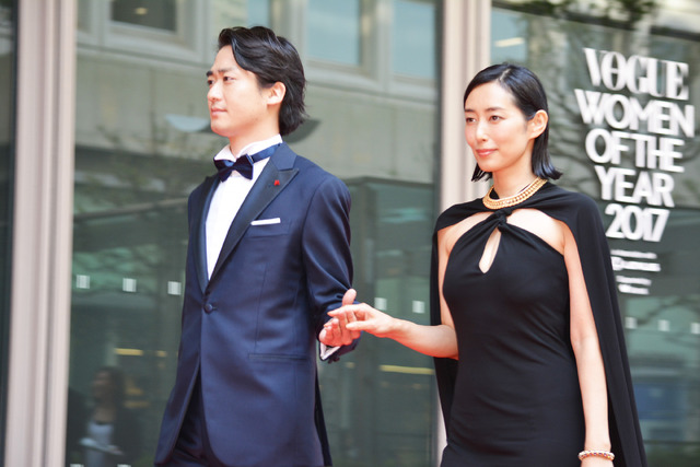 木村多江/「VOGUE JAPAN WOMEN OF THE YEAR 2017」の授賞式・記者会見