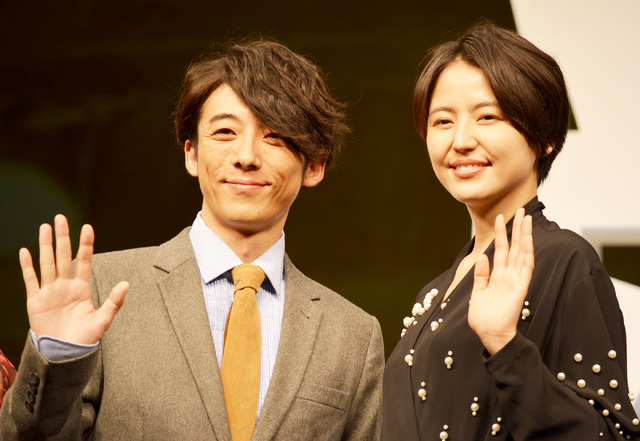 長澤まさみ&高橋一生/『嘘を愛する女』完成披露舞台挨拶