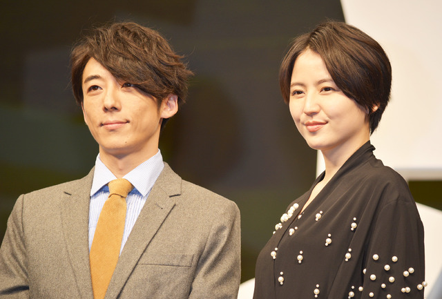 長澤まさみ＆高橋一生／『嘘を愛する女』完成披露舞台挨拶