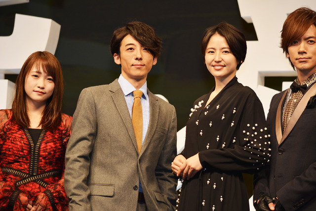 長澤まさみ＆高橋一生＆川栄李奈＆DAIGO／『嘘を愛する女』完成披露舞台挨拶