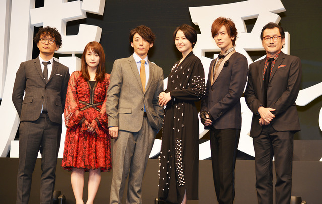 長澤まさみ&高橋一生&川栄李奈&DAIGO&中江和仁監督&吉田鋼太郎/『嘘を愛する女』完成披露舞台挨拶