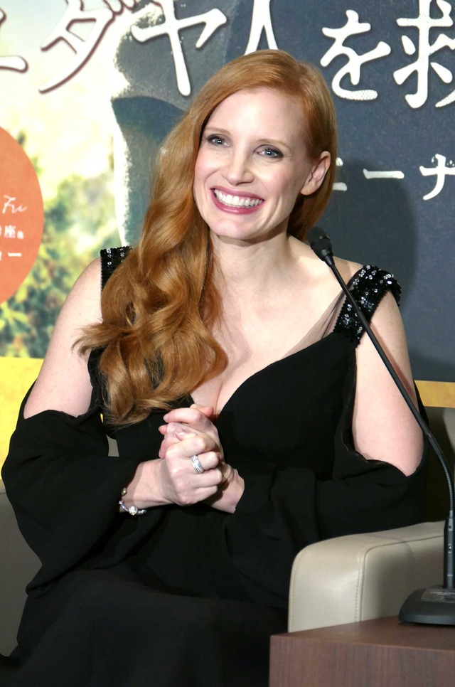 ジェシカ・チャステイン／『ユダヤ人を救った動物園 ～アントニーナが愛した命～』ジャパンプレミア