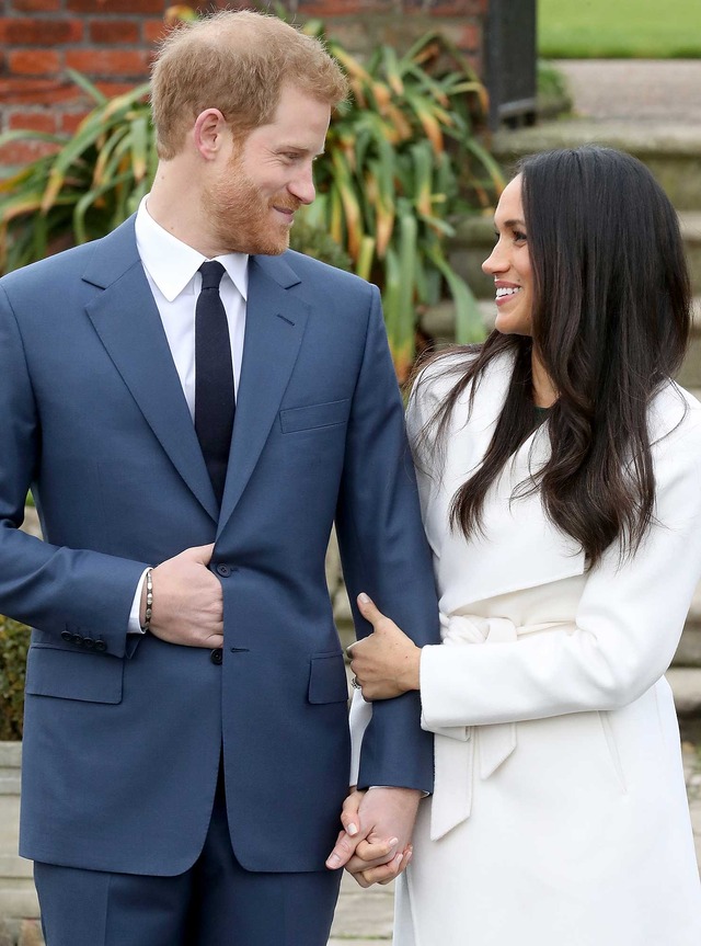 婚約を発表したヘンリー王子＆メーガン・マークル-(C)Getty Images