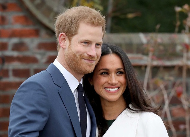 婚約を発表したヘンリー王子＆メーガン・マークル-(C)Getty Images