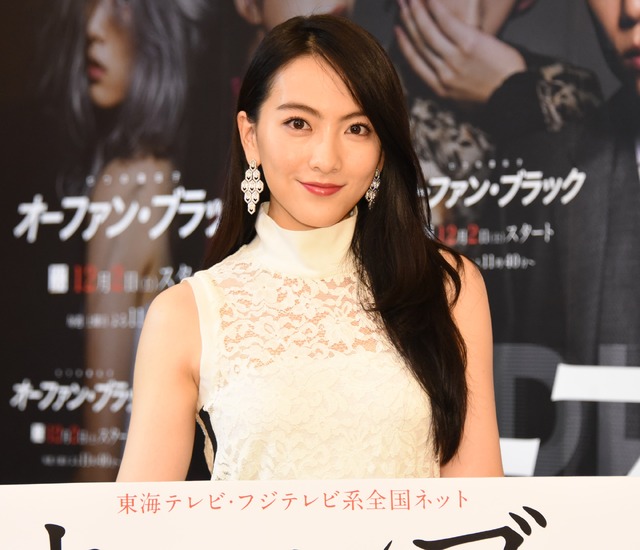 知英／オトナの土ドラ「オーファン・ブラック～ 七つの遺伝子～」制作発表会見