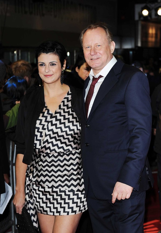 ステラン・スカルスガルドと妻ミーガン・エヴェレット(C)Getty Images