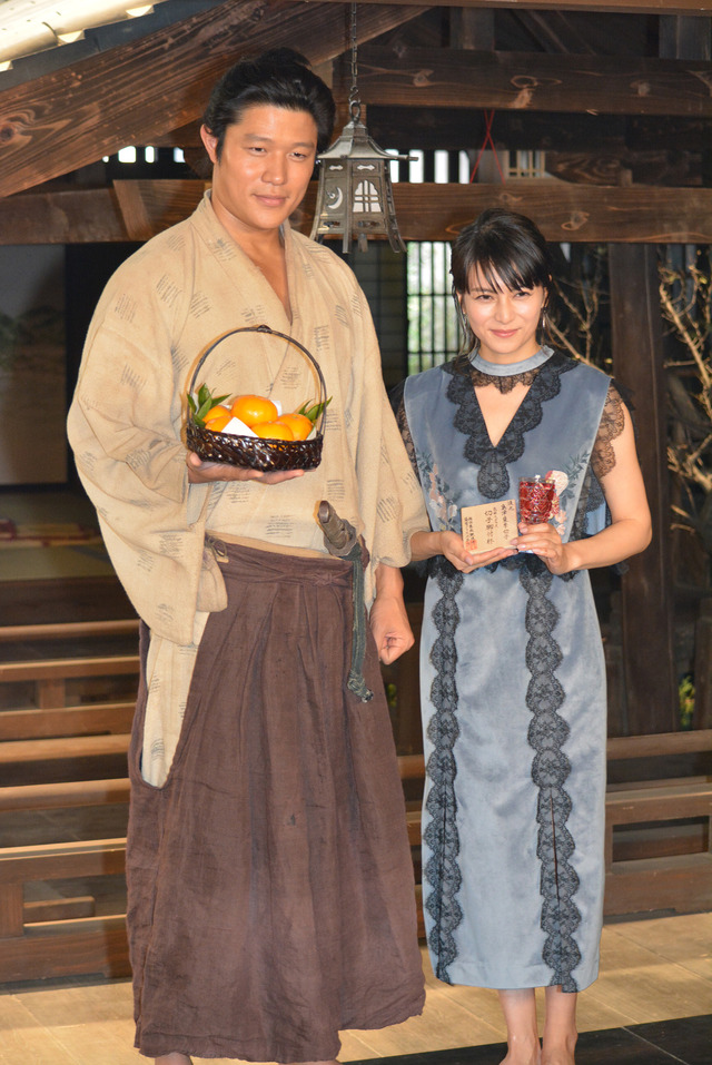 柴咲コウ＆鈴木亮平／大河ドラマバトンタッチセレモニー