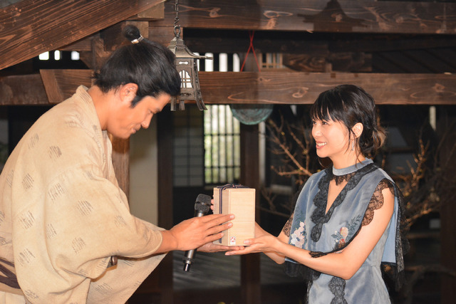 柴咲コウ＆鈴木亮平／大河ドラマバトンタッチセレモニー