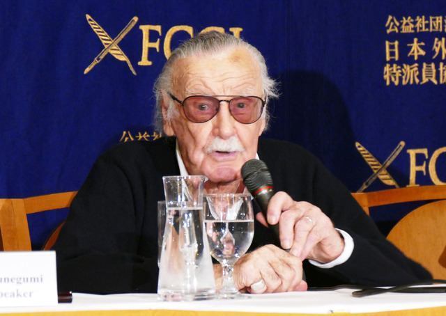 スタン・リー／来日記者会見