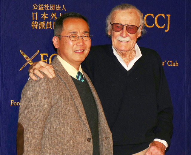 スタン・リー／来日記者会見