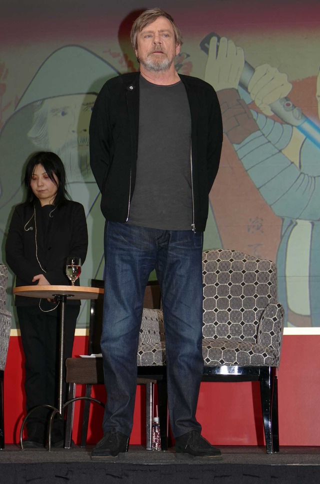 マーク・ハミル／『スター・ウォーズ／最後のジェダイ』来日記者会見