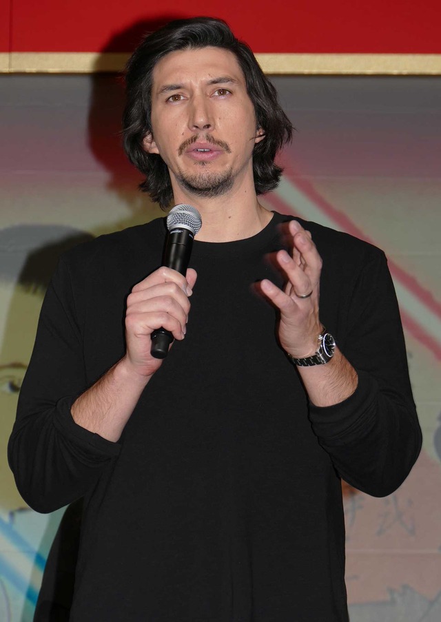 アダム・ドライバー／『スター・ウォーズ／最後のジェダイ』来日記者会見