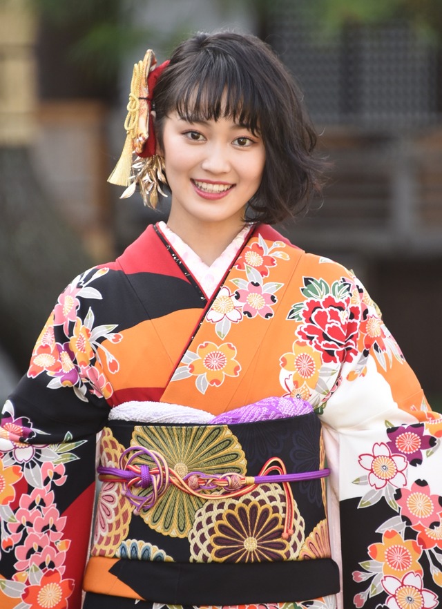 吉本実憂／2018年オスカープロモーション晴れ着撮影会