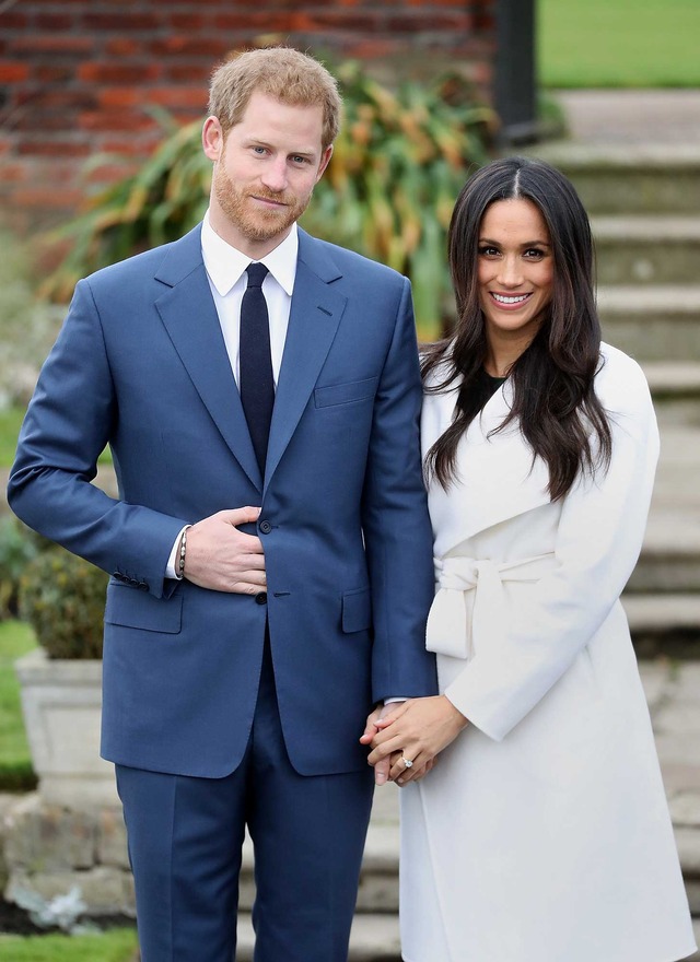 婚約を発表したヘンリー王子＆メーガン・マークル-(C)Getty Images