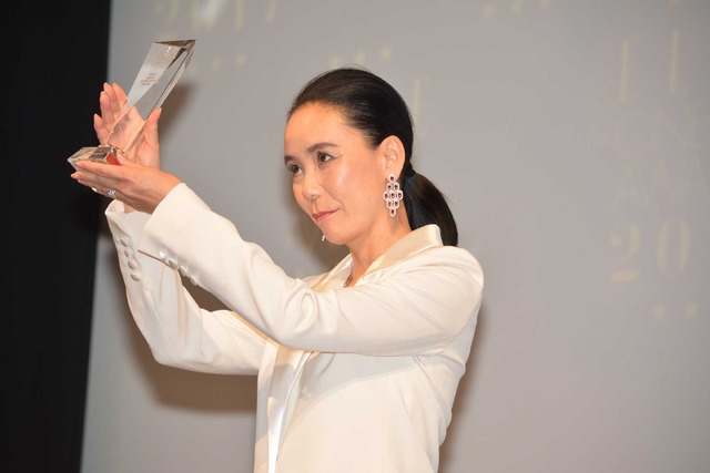 河瀬直美監督／「エル シネマ大賞2017 授賞式」