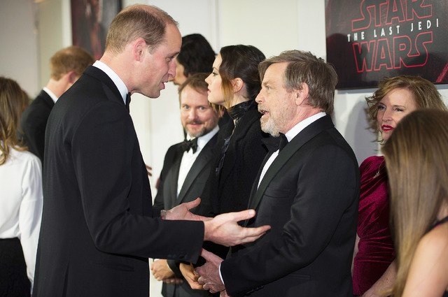 『スター・ウォーズ／最後のジェダイ』＆ウィリアム王子＆ヘンリー王子-(C)Getty Images