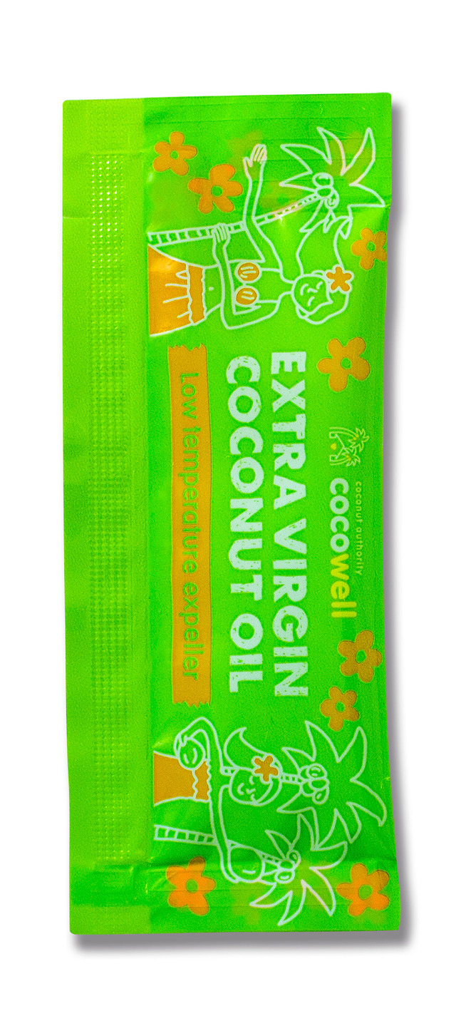 ココウェル「エキストラバージンココナッツオイル 7g」