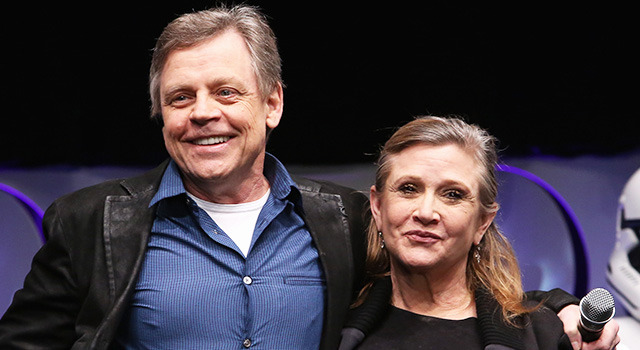 マーク・ハミル、故キャリー・フィッシャー-(C)Getty Images