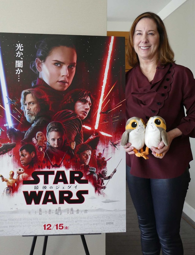 キャスリーン・ケネディ『スター・ウォーズ／最後のジェダイ』／photo：Ryo Uchida