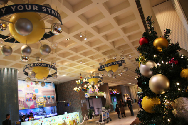 「ホテル ユニバーサル ポート」のロビー