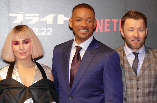 ノオミ・ラパス＆ウィル・スミス＆ジョエル・エドガートン／Netflixオリジナル映画『ブライト』ジャパンプレミア