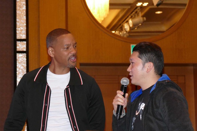 ウィル・スミス／Netflixオリジナル映画『ブライト』来日記者会見