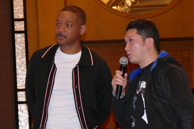 ウィル・スミス／Netflixオリジナル映画『ブライト』来日記者会見