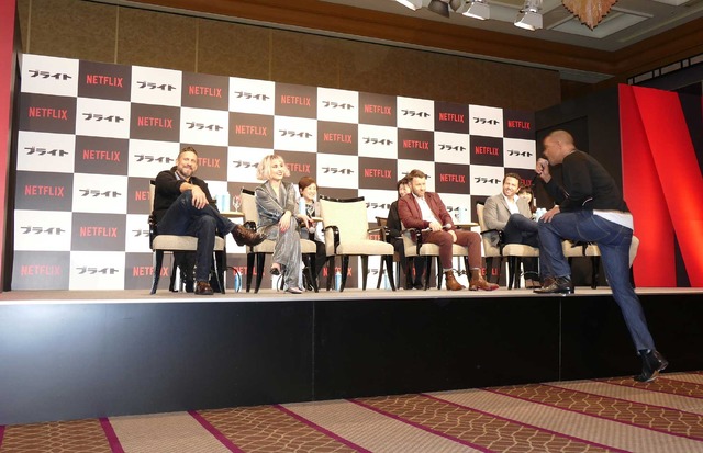 Netflixオリジナル映画『ブライト』来日記者会見