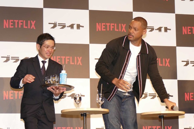 ウィル・スミス／Netflixオリジナル映画『ブライト』来日記者会見