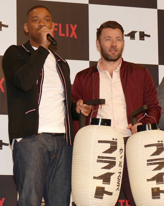 ウィル・スミス＆ジョエル・エドガートン／Netflixオリジナル映画『ブライト』来日記者会見