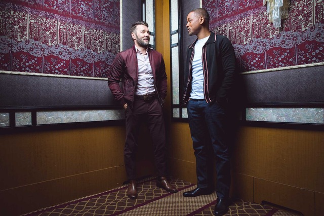 ジョエル・エドガートン＆ウィル・スミスNetflixオリジナル映画『ブライト』／photo：You Ishii