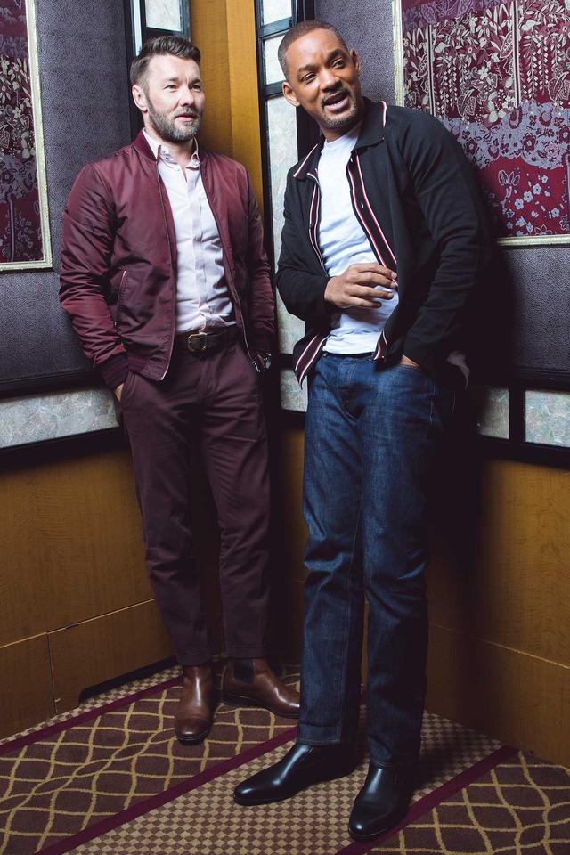 ジョエル・エドガートン＆ウィル・スミスNetflixオリジナル映画『ブライト』／photo：You Ishii