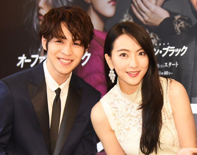 知英、西銘駿／オトナの土ドラ「オーファン・ブラック～ 七つの遺伝子～」制作発表会見