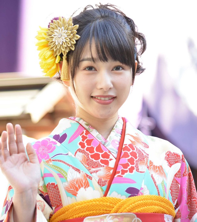 桜井日奈子／晴れ着お披露