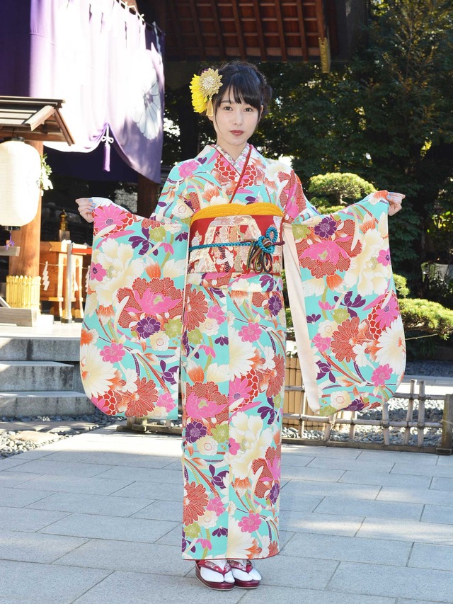 桜井日奈子／晴れ着お披露