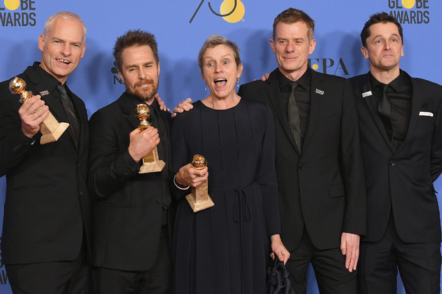 『スリー・ビルボード』キャストら-(C)Getty Images