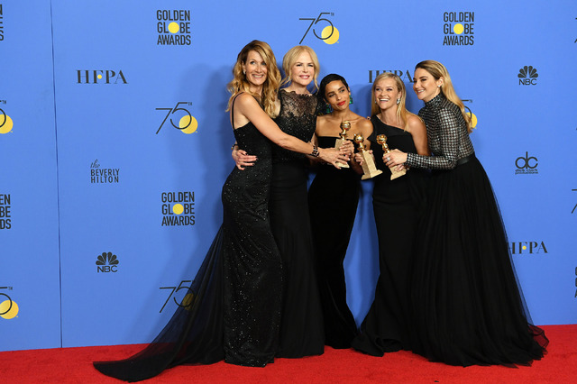 「ビッグ・リトル・ライズ ~セレブママたちの憂うつ~」キャストら-(C)Getty Images