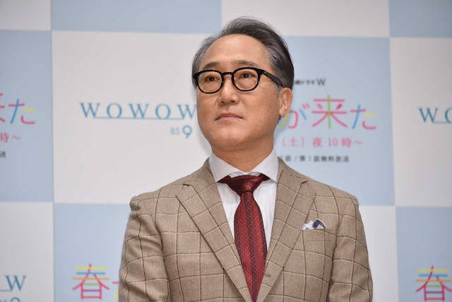 佐野史郎／「連続ドラマW 春が来た」第1話完成披露試写会