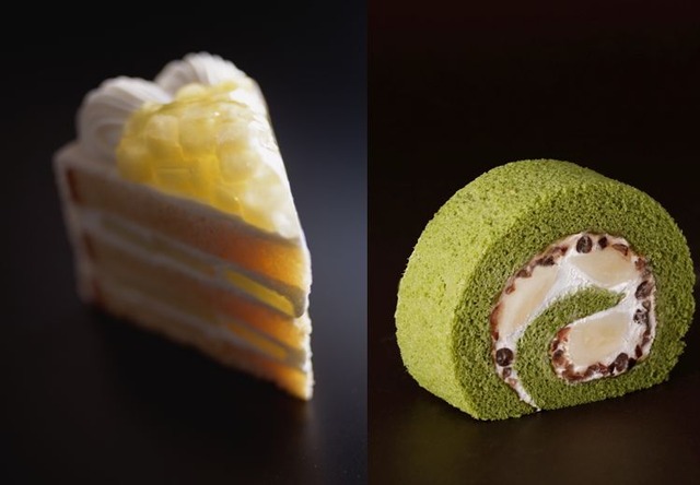 スーパーメロンショートケーキ&新edo抹茶ロール 「サンドウィッチ&あまおうスイーツビュッフェ」