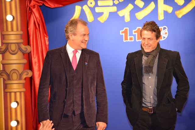 ヒュー・ボネヴィル＆ヒュー･グラント／『パディントン2』ジャパンプレミア