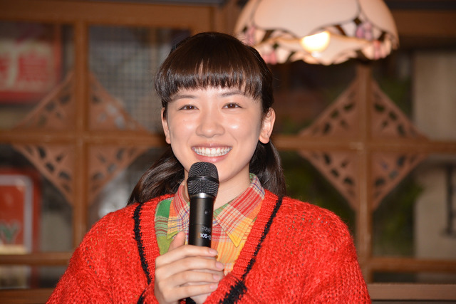 永野芽郁／「半分、青い。」スタジオ取材会